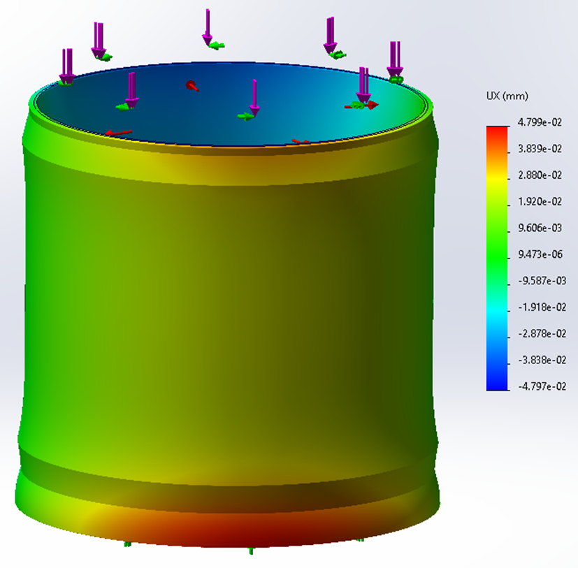 A comparison between ANSYS Mechanical and Simulation in SolidWorks ...